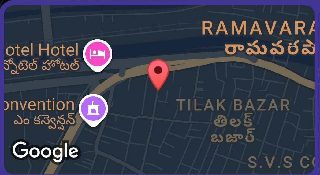 Map location for JS Design Viz in Ramavarappadu, Vijayawada